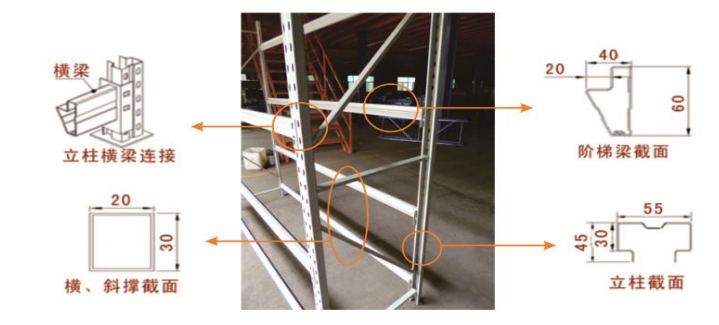 Light Duty Rack For Warehouse Storage Solution